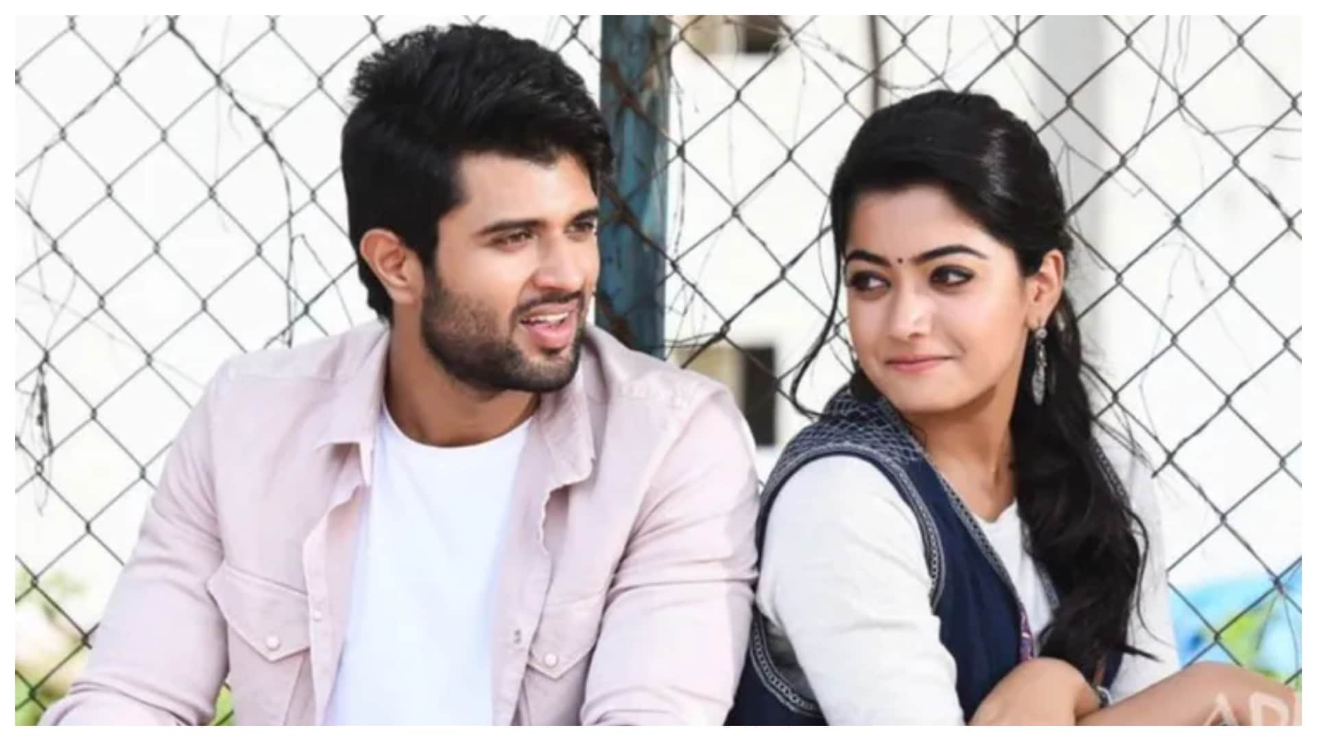 According to reports Liger actor Vijay Devarakonda dating goodbye actress Rashmika Mandanna
