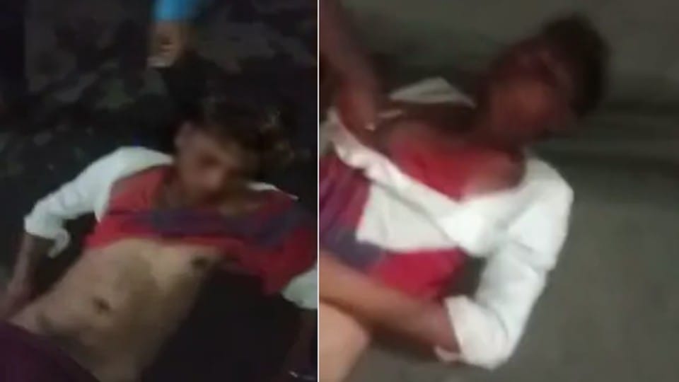 On the matter of ten rupees, the young man was publicly beaten up, dragged on the road