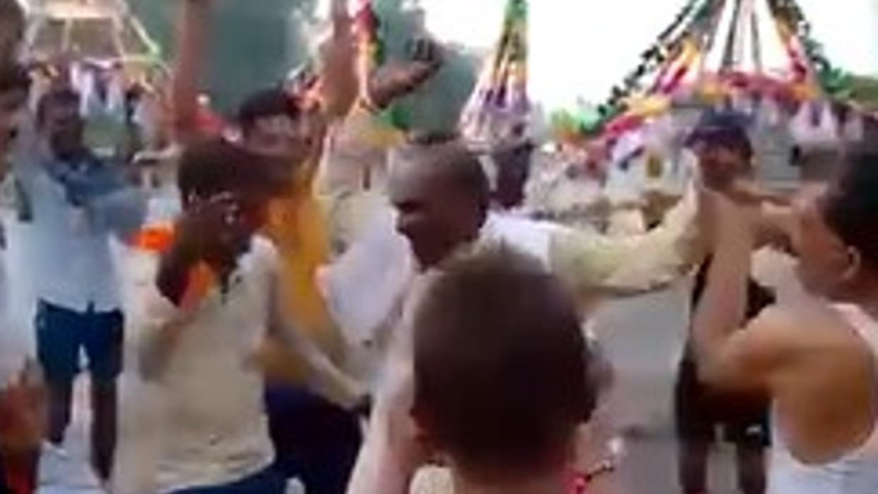 last video of the death of six kanwariyas of Gwalior has surfaced in Hathras