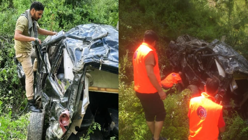 Road accident in Ramban and Udhampur, five people including army personnel died