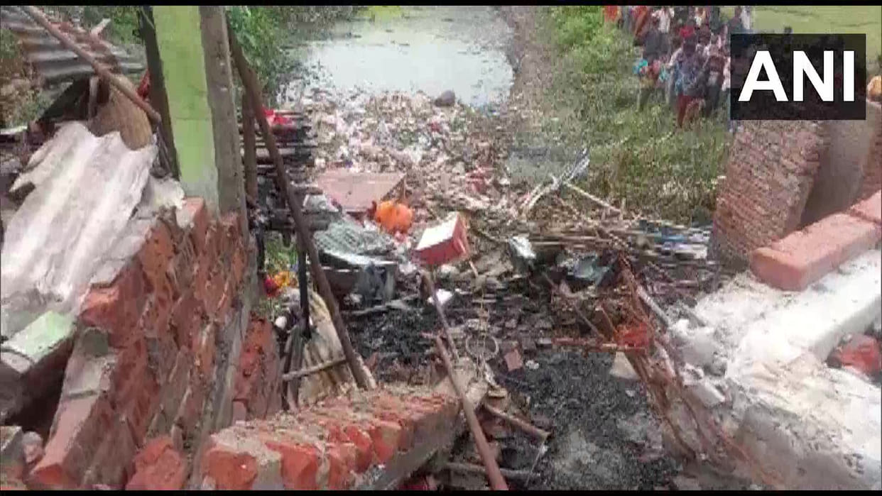 Chapra Firecracker Factory Blast In Bihar, Many Dead And Injured
