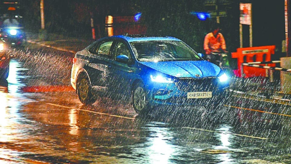 Sunny during the day, rain at night, the weather is pleasant