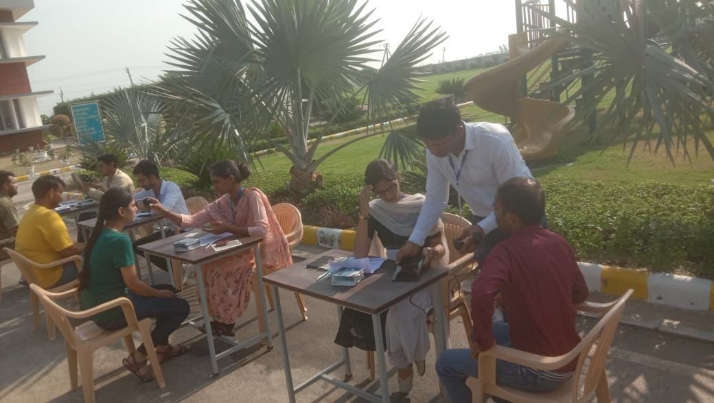 In two phases, 3432 candidates appeared for the HCS exam.
