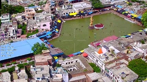 Today the security system of Chhoti Kashi will be under the surveillance of drones
