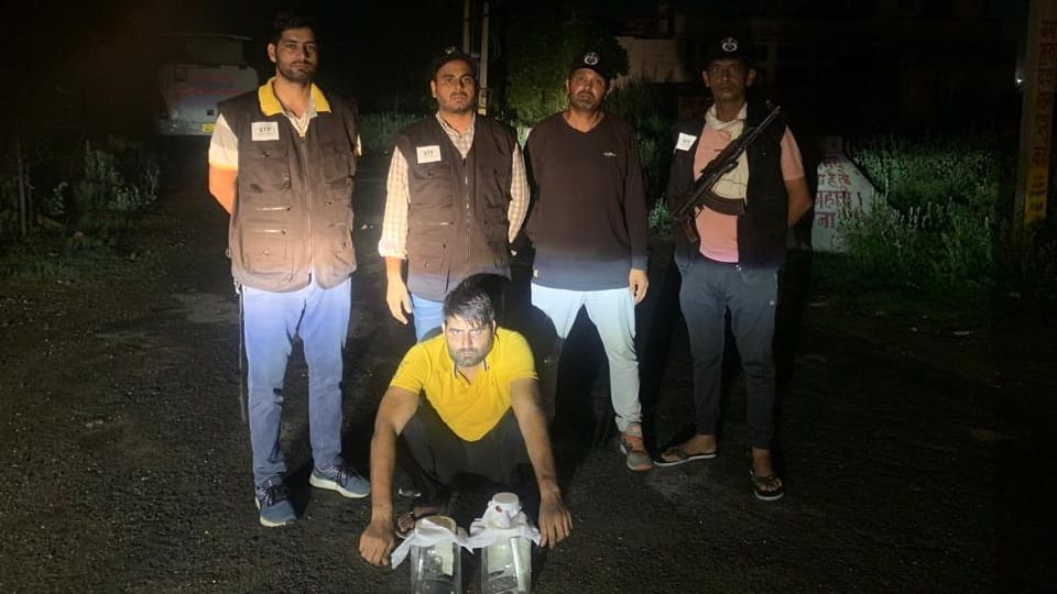 Sharp shooter of Lawrence Bishnoi gang arrested by STF from Sonipat