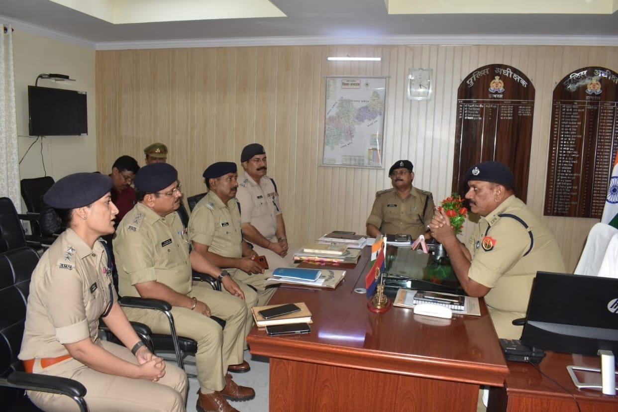 Hathras: Newcomer SP took information about security arrangements for Kanwar Yatra