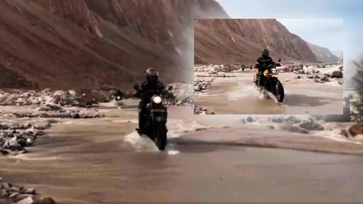 Indian Army soldiers pay tribute to martyrs of Galwan bike rally