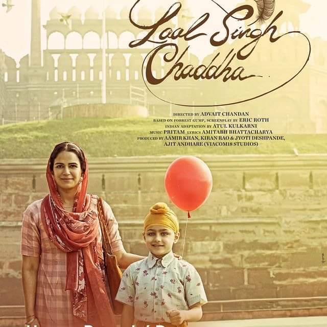 Actress mona singh shares the new poster of film laal singh chaddha on world parents day