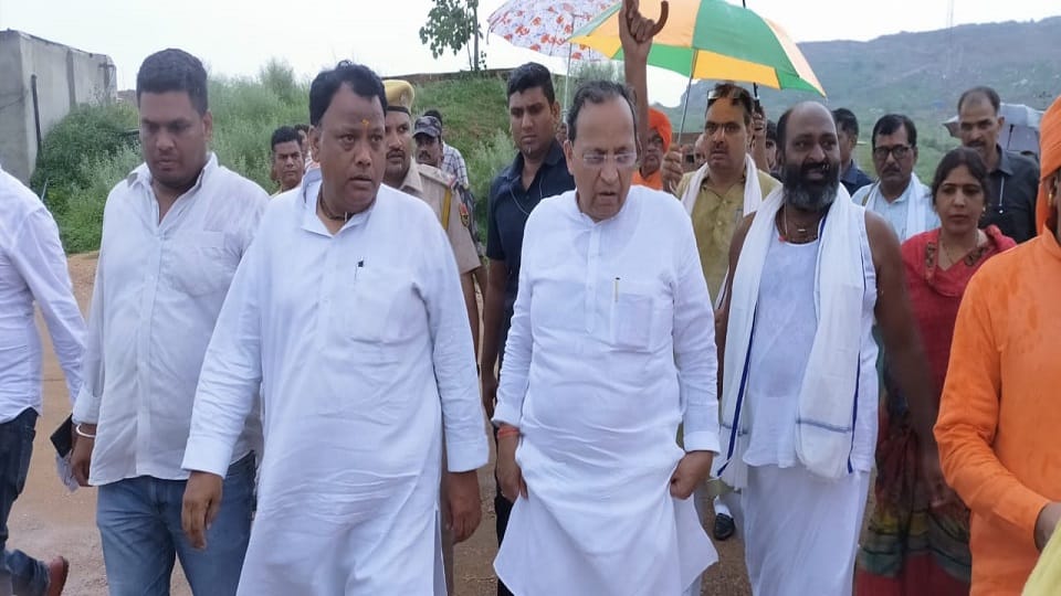 BJP's National General Secretary Arun Singh reached Mathura