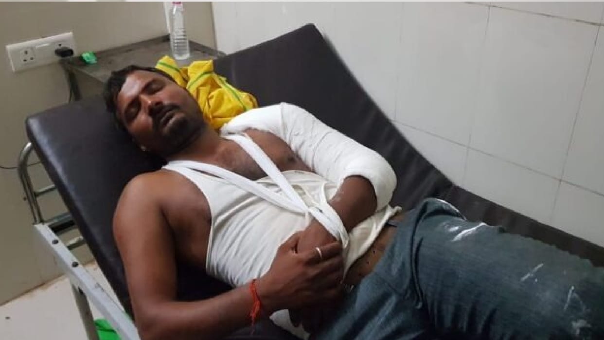 Nupur Sharma's supporter attacked in Rewa, Muslim youth called on the pretext of talking and beaten up with a