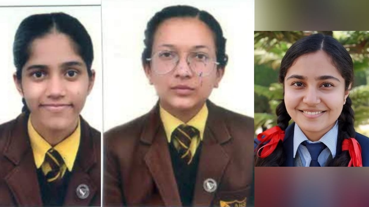 CISCE ISC Result 2022 himachal pradesh toppers samriti harshita and disha