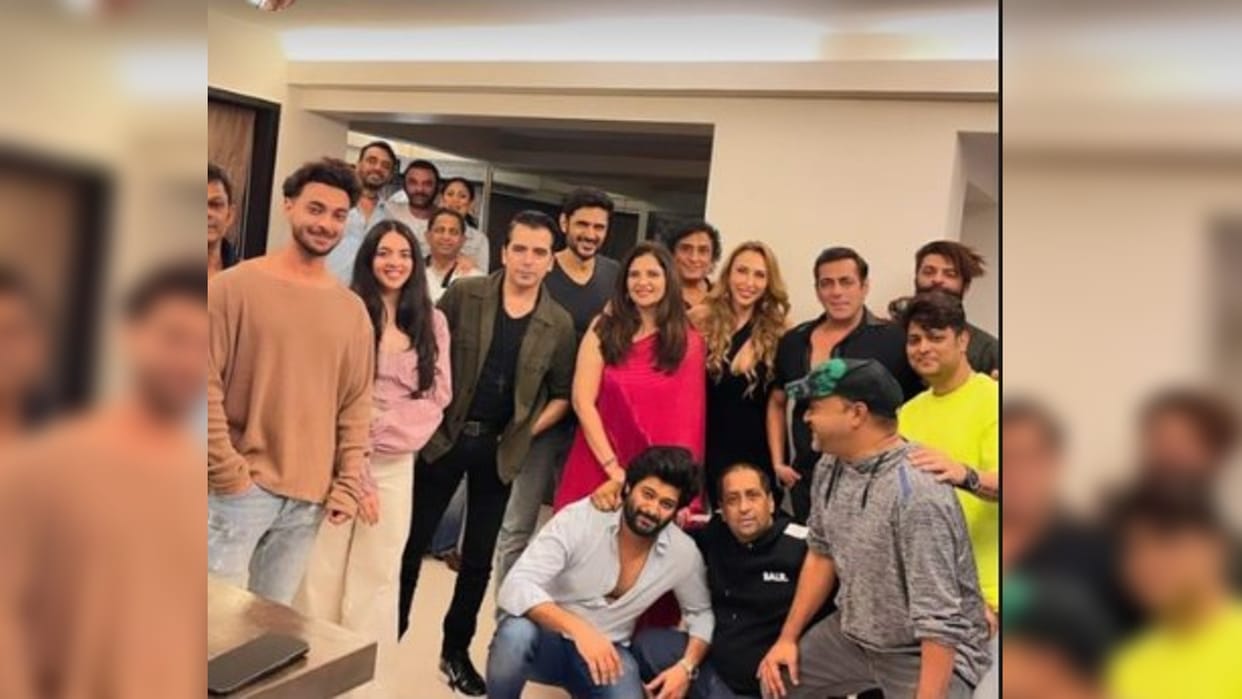 salman khan celebrates rumoured gf iulia vanturs birthday aayush sharma sohail khan others join birthday bash