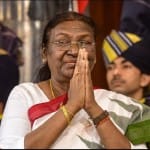 राष्ट्रपति द्रौपदी मुर्मू।