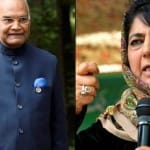 रामनाथ कोविंद और महबूबा मुफ्ती