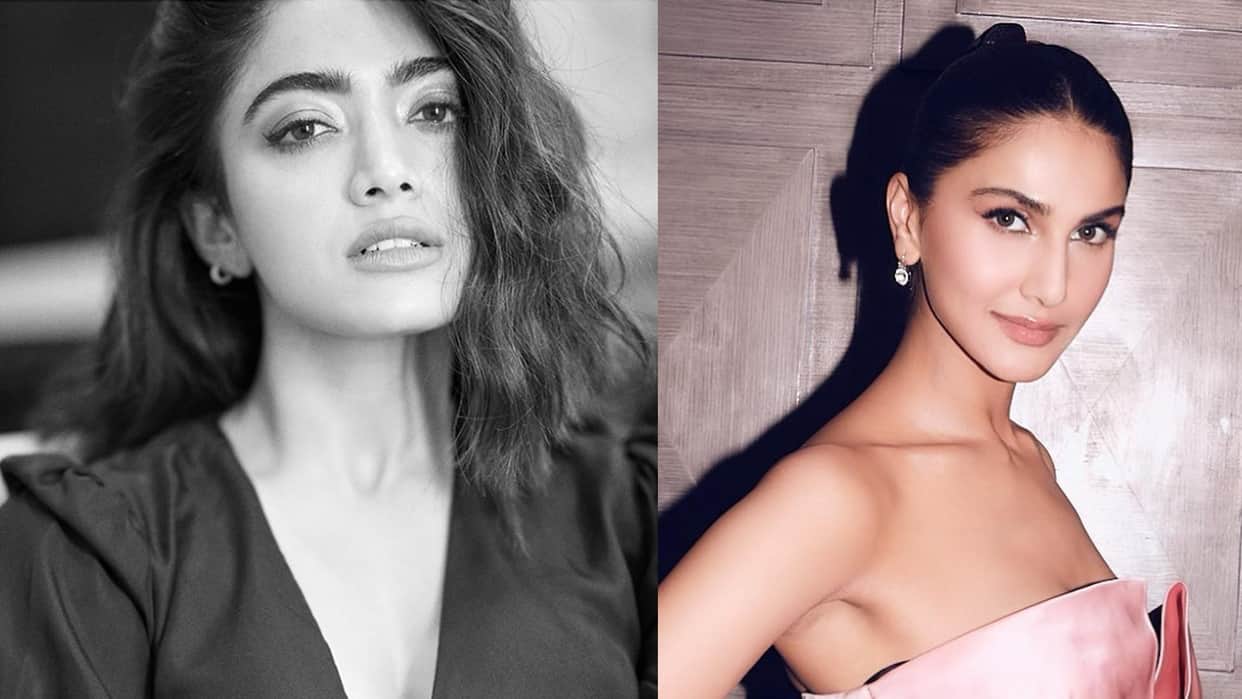 pushpa actress rashmika mandanna bold pics and vaani kapoor sizzling look today celebrity update in 10 picture