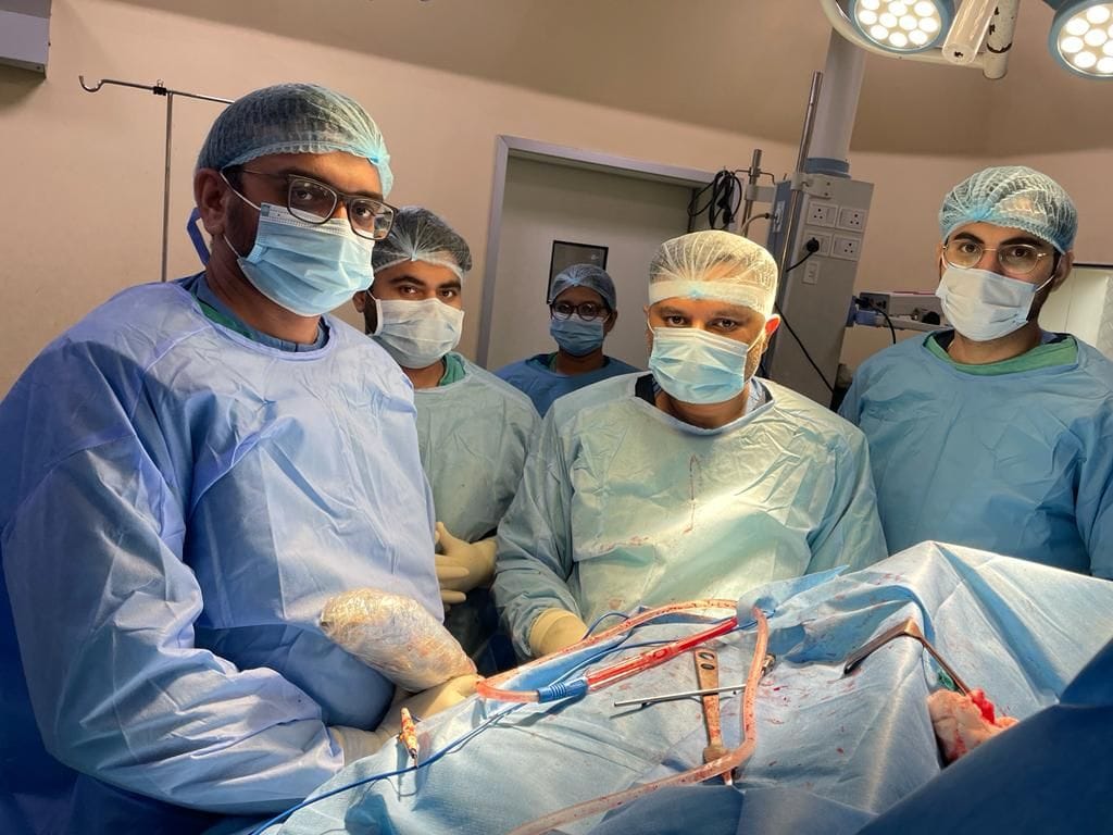 Elbow and shoulder transplant done in Agroha Medical