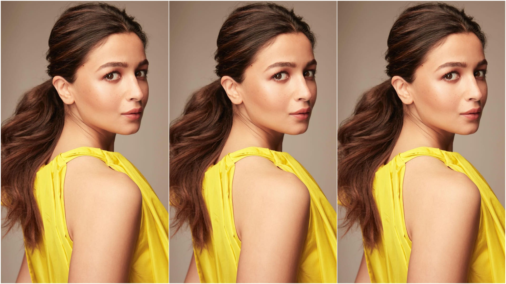 alia bhatt hide belly bump in black floral print sharara wearing for darling promotion