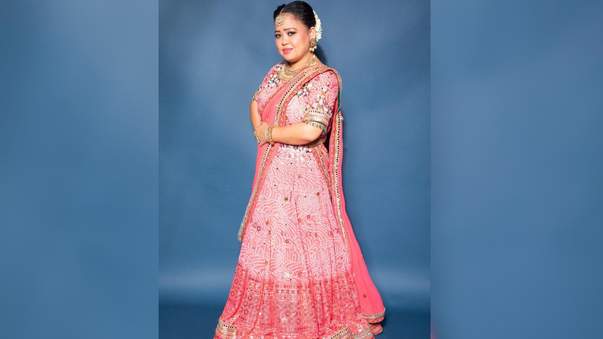Bharti Singh's designer Adhya comes as a saving grace for bridal lehenga -  Times of India
