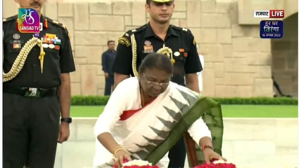 President Oath: Slippers on feet and smile on face, see His Excellency Draupdi Murmu's oath ceremony in 10 spe