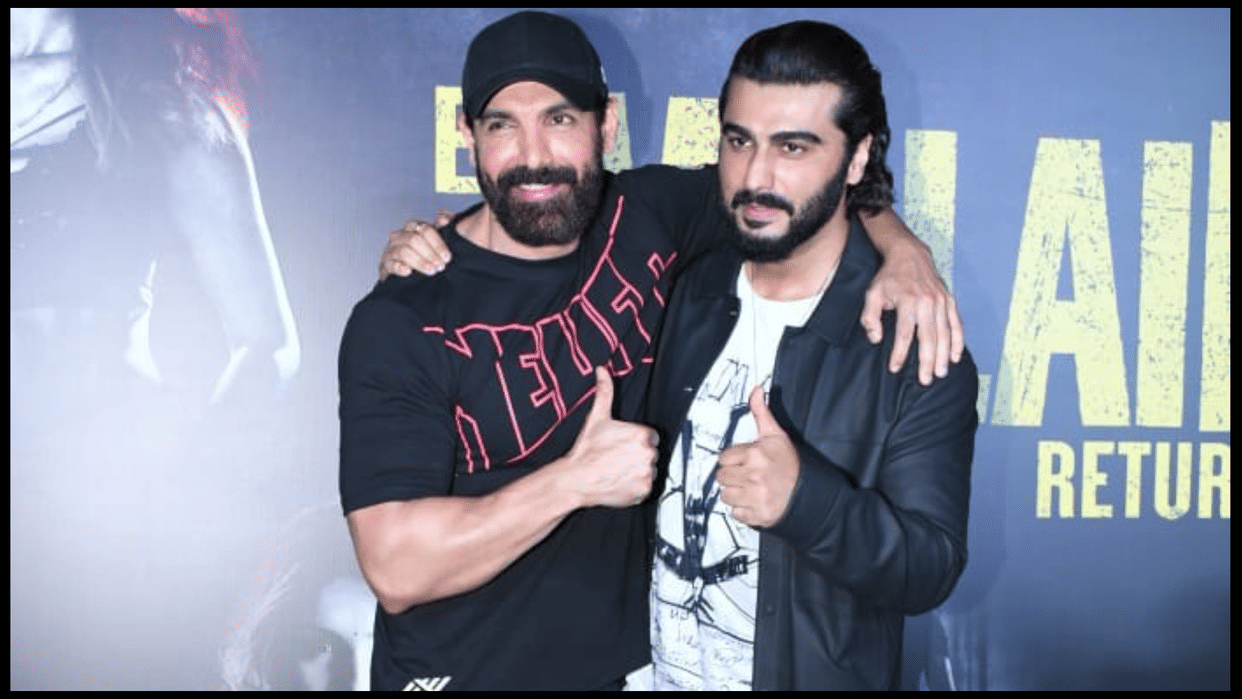 Ek Villain Returns: Arjun Kapoor John Abraham Tara Sutaria Disha Patani During Film promotion