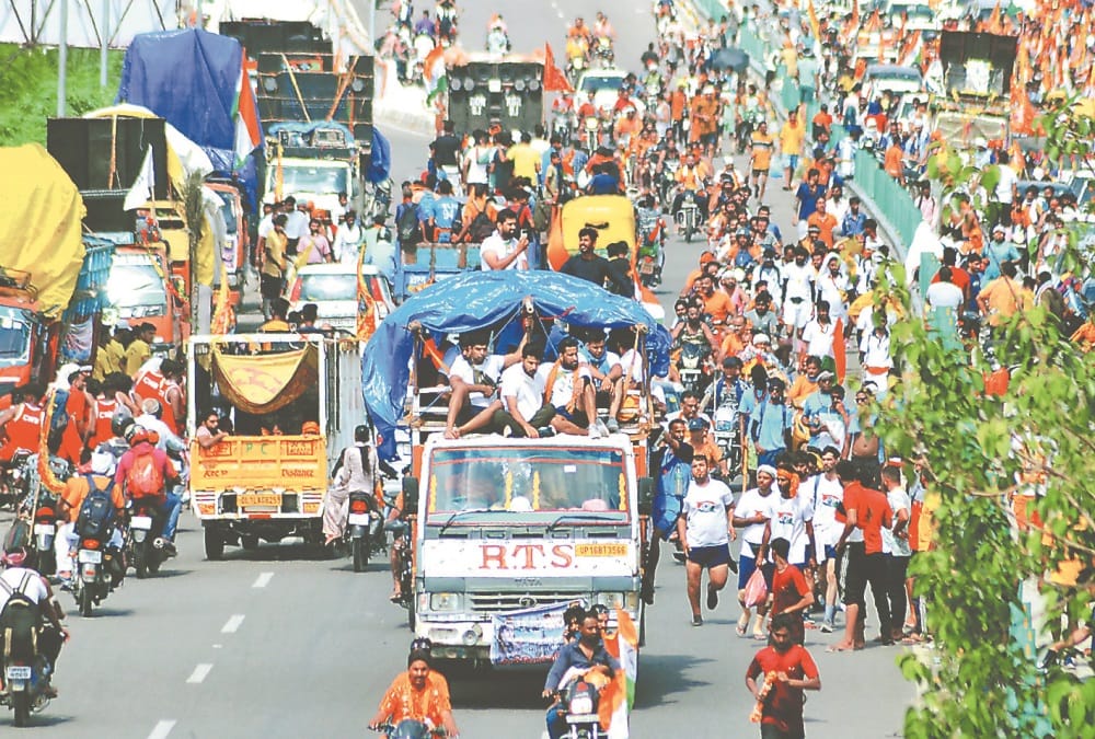 Kanwar Yatra 2022: Massive Traffic Jam on Haridwar delhi Highway Photos
