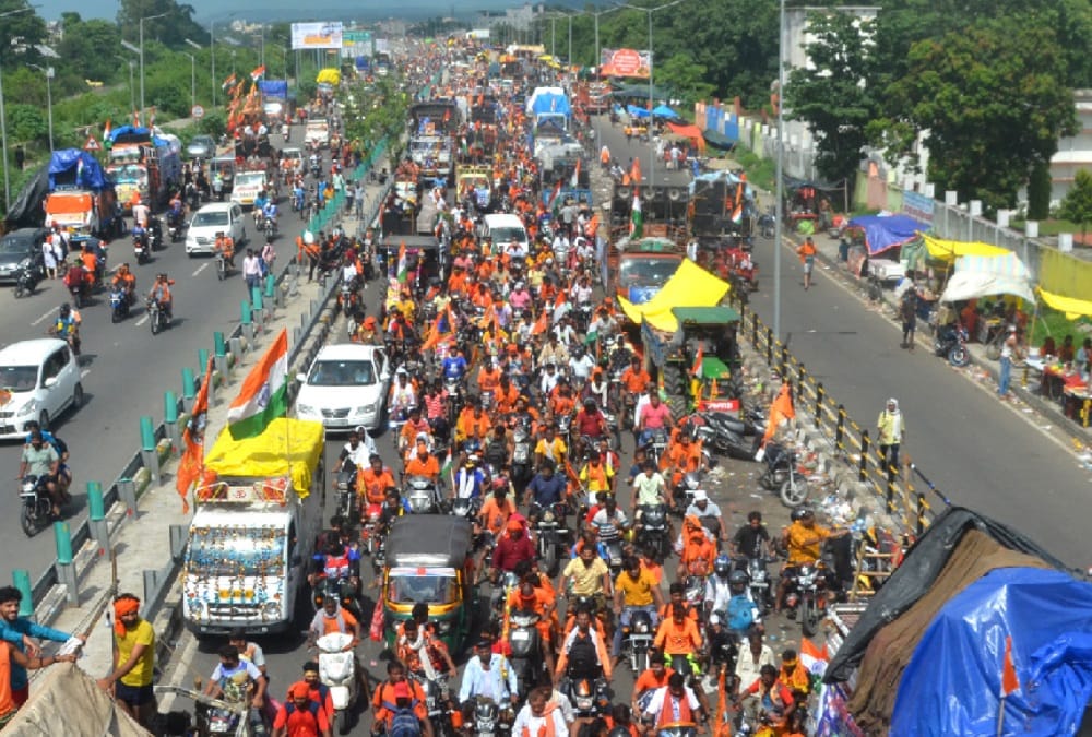 Kanwar Yatra 2022: Massive Traffic Jam on Haridwar delhi Highway Photos