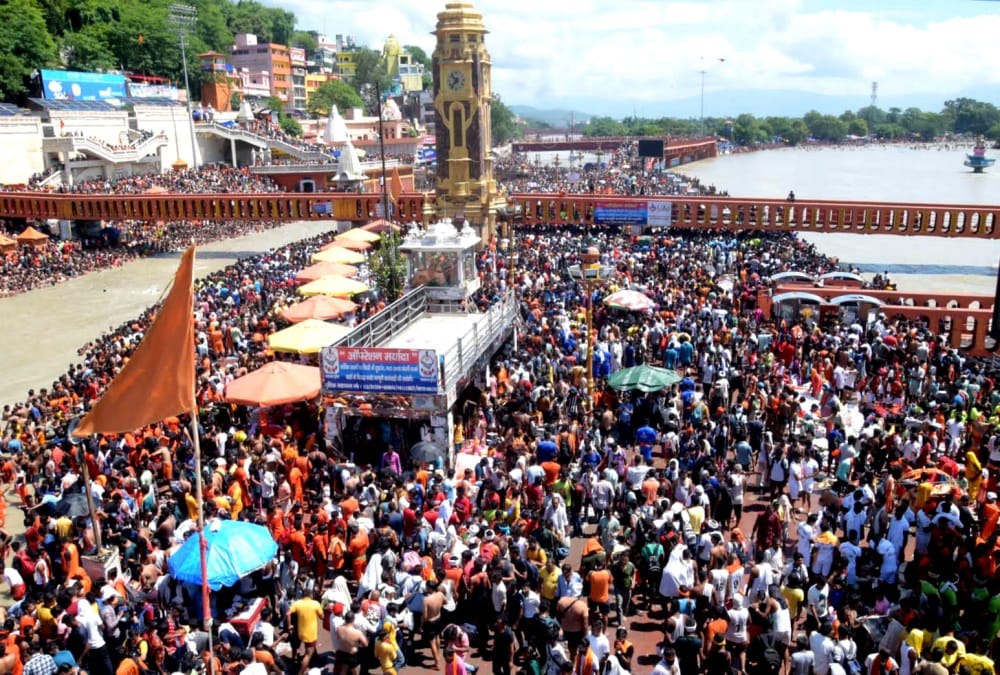 Kanwar Yatra 2022: More Than Three Crore Kanwariya Reached Haridwar Till Now