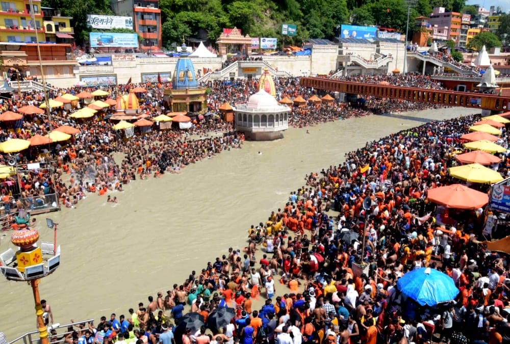 Kanwar Yatra 2022: More Than Three Crore Kanwariya Reached Haridwar Till Now