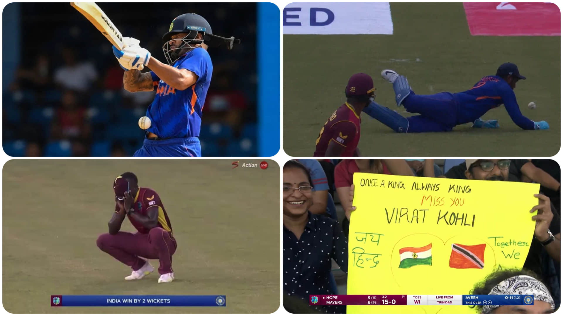 IND vs WI 2nd ODI 2022 India vs West Indies Match Highlights in Hindi