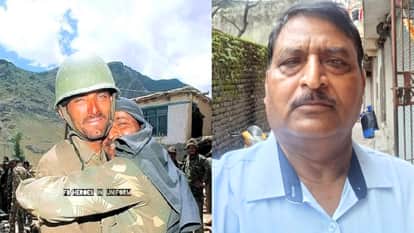 ददाहू के कैप्टन लीला राम अन्य सैनिक के साथ।