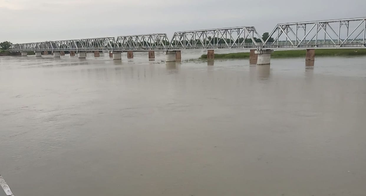 Increased water discharge in Ganga from Haridwar and Bijnor barrage