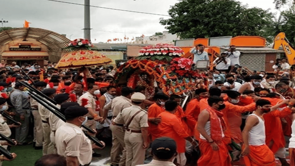 Ujjain News Mahakaleshwar Second Palki Yatra Sravan Somwar