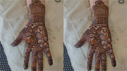 Karwa Chauth Special Mehndi Designs 2022 Simple And Easy See Latest Mehndi Design Photos Images