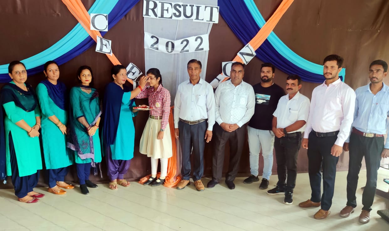 Khushboo became the district topper in the revaluation and ranked third in the state