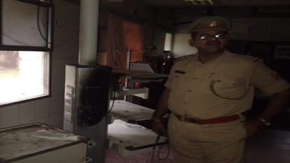 Fire broke out in Children's Hospital due to short circuit, people ran away with children in gum