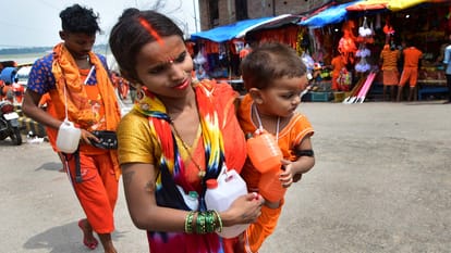 Sawan 2022 On second Monday Shiv devotees for Jalabhishek today update