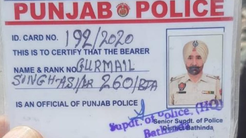 Punjab Police ASI committed suicide in Bathinda