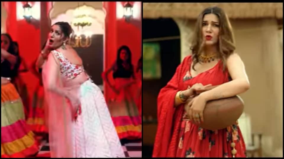 Sapna choudhary perform new song kaamini video viral on social media