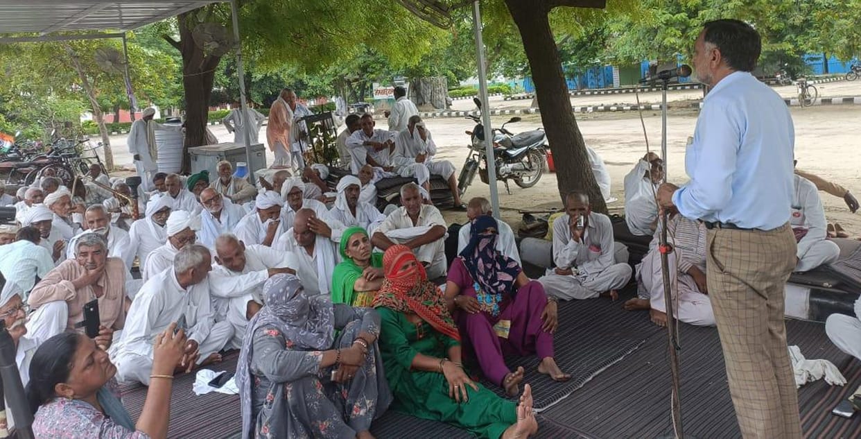 Farmers will jam at two places in Narwana on July 31