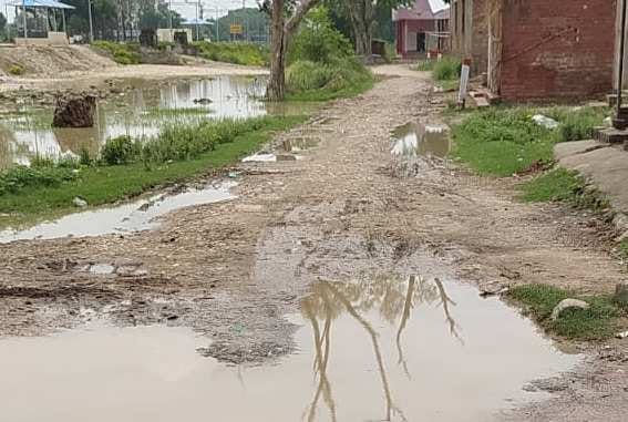 123 km roads of the carpet city were left with potholes, now the problem has increased