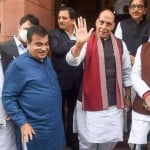 Nitin Gadkari and Rajnath singh