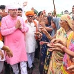 वागड़ गौरव पदयात्रा में सतीश पूनिया