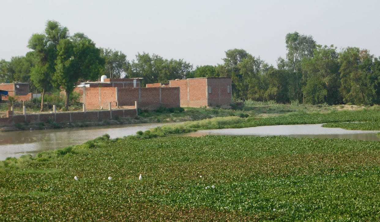 ishan river's water lavel increased