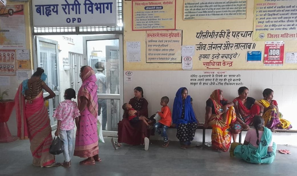 Not a single lady doctor in OPD of District Women's Hospital