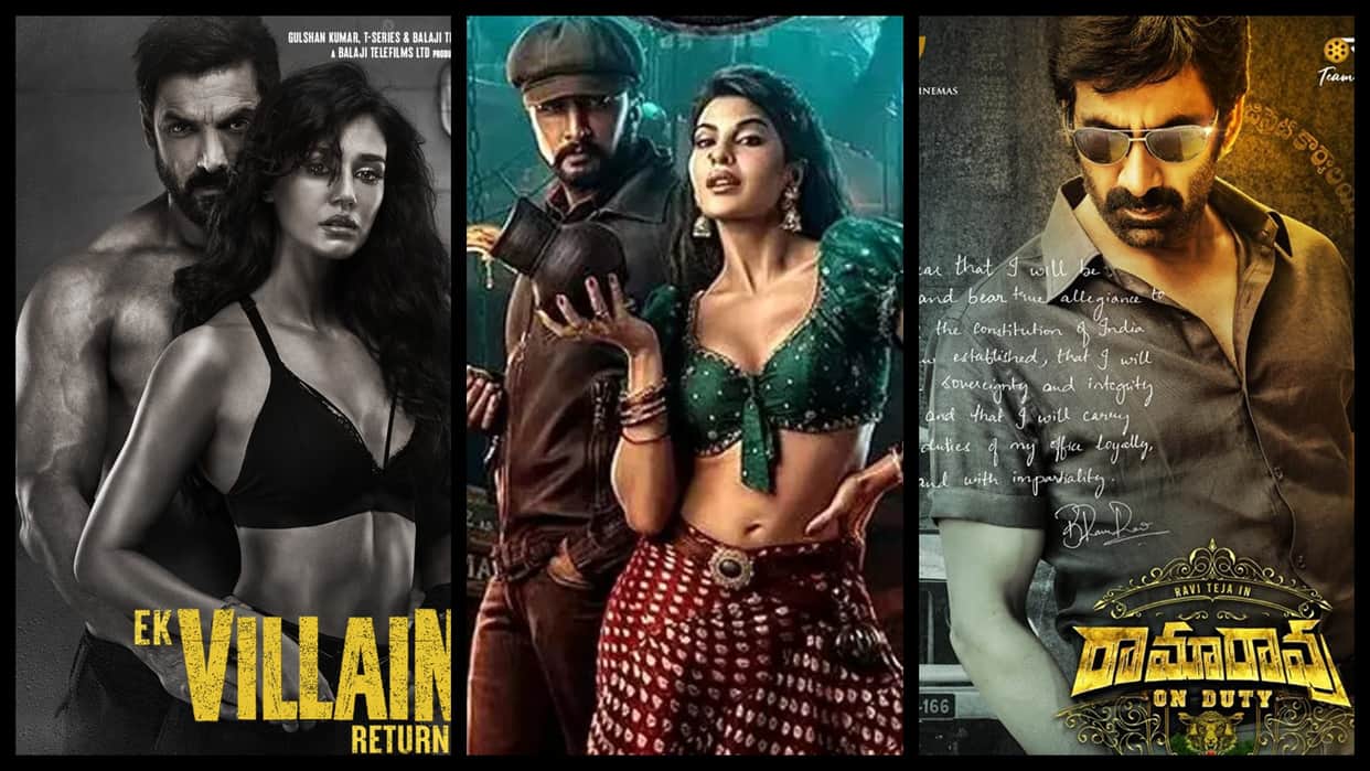 movie release this week Ek Villian Returns vikrant rona bollywood south punjabi films releasing in theaters