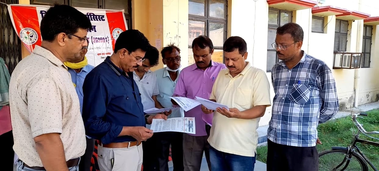 Pharmacist protested in CMO office