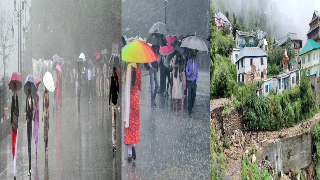 Himachal Weather update: Alert of heavy rain for four days, instructing tourists not to go near rivers and str
