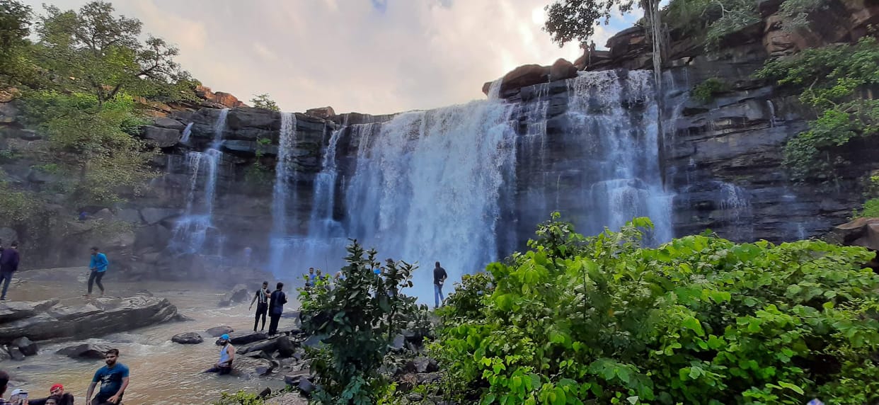 Beautiful: Tomorrow's water stream of Kanakdar attracts tourists