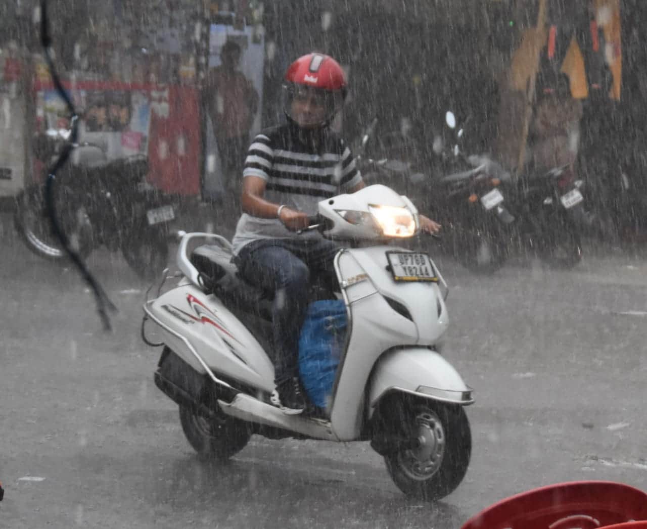 UP Weather Update, 25 mm of rain in two hours, heavy rain likely from July 28