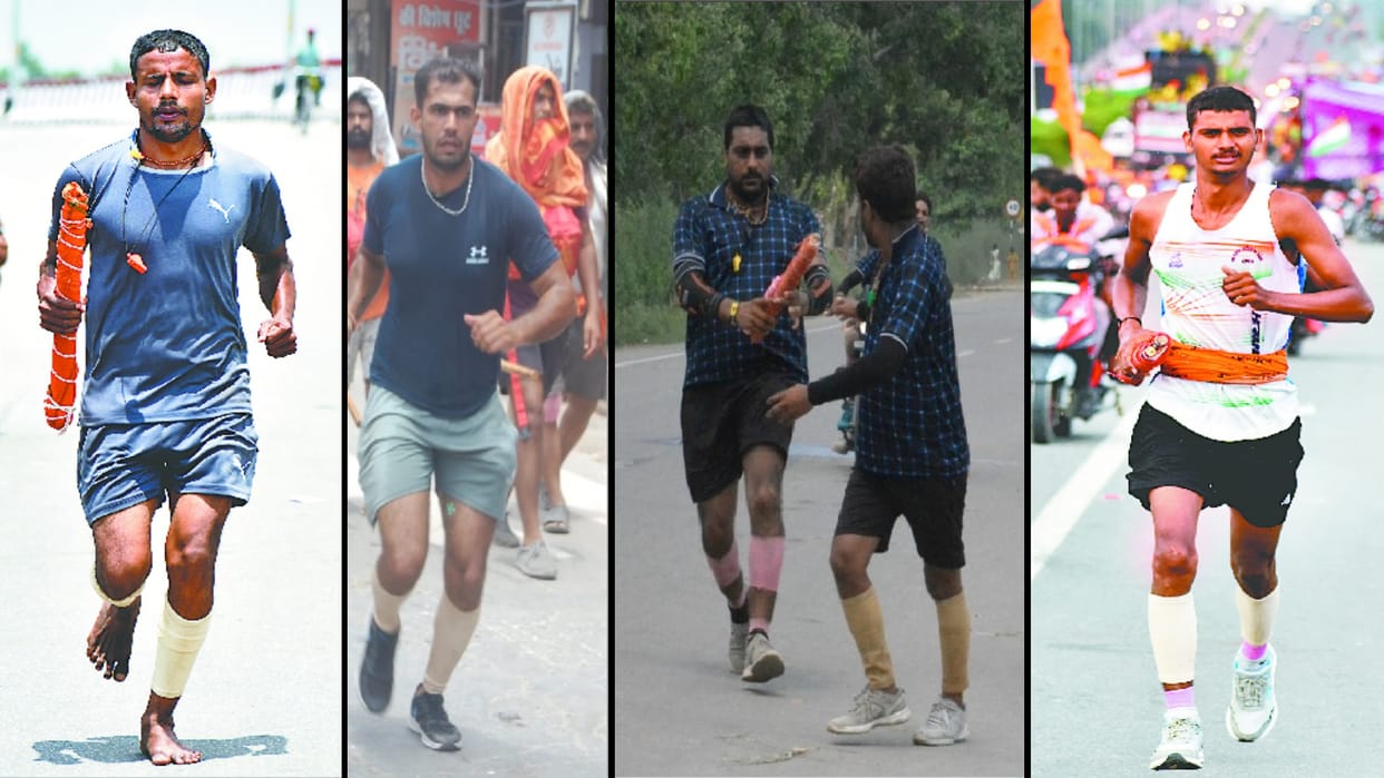 Mahashivratri 2022: Daak Kanwar race in the last days of Kanwara yatra 2022